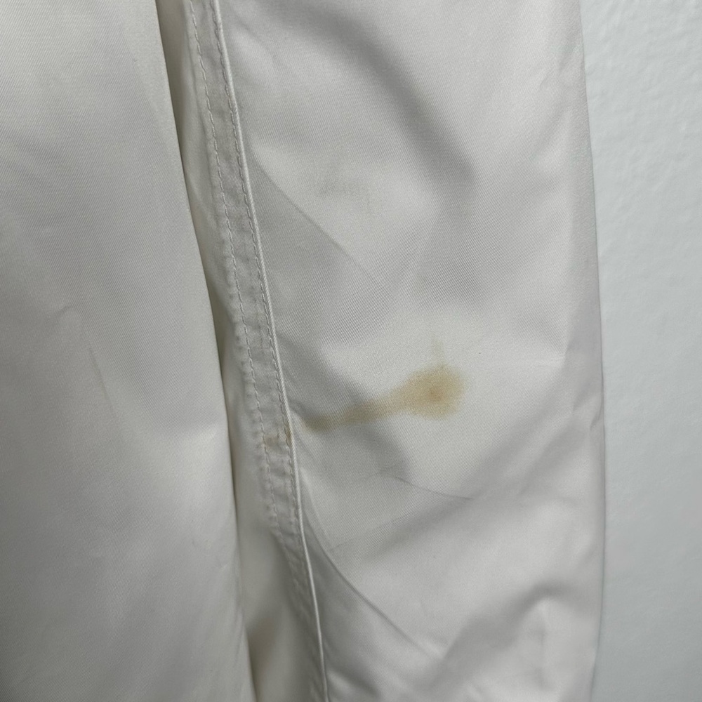 Real Madrid Club Adidas Men's White and Gold Bomber Jacket - Picture 9 of 9